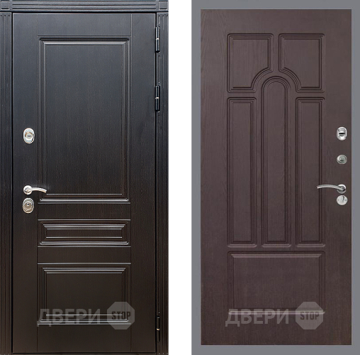 Дверь Стоп МЕГАПОЛИС ФЛ-58 Венге в Химках