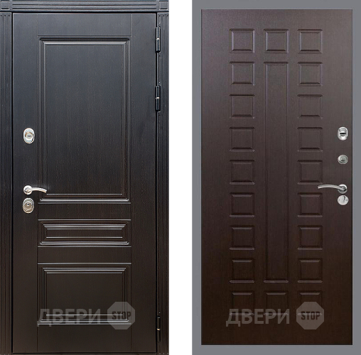 Входная металлическая Дверь Стоп МЕГАПОЛИС ФЛ-183 Венге в Химках