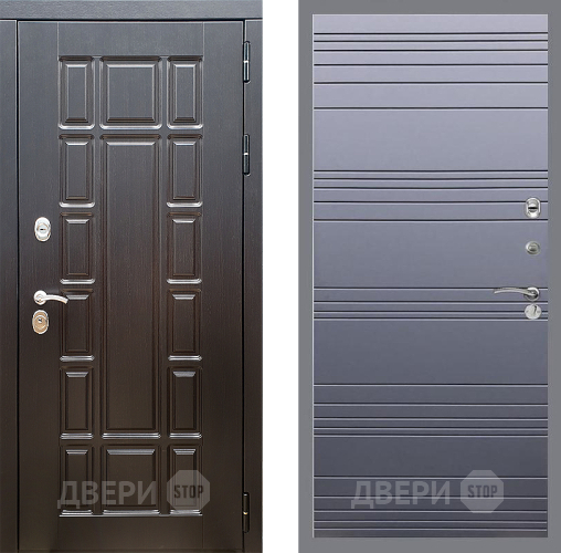 Дверь Стоп НЬЮ ЙОРК Лайн Силк титан в Химках