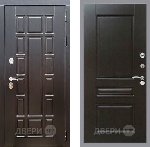 Входная металлическая Дверь Стоп НЬЮ ЙОРК ФЛ-243 Венге в Химках