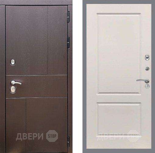 Входная металлическая Дверь Стоп УРБАН ФЛ-117 Шампань в Химках