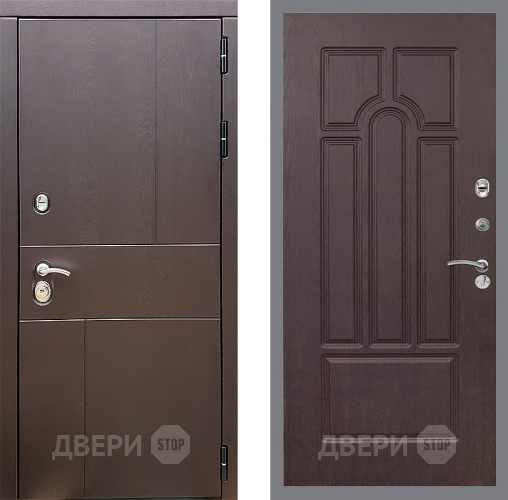 Дверь Стоп УРБАН ФЛ-58 Венге в Химках