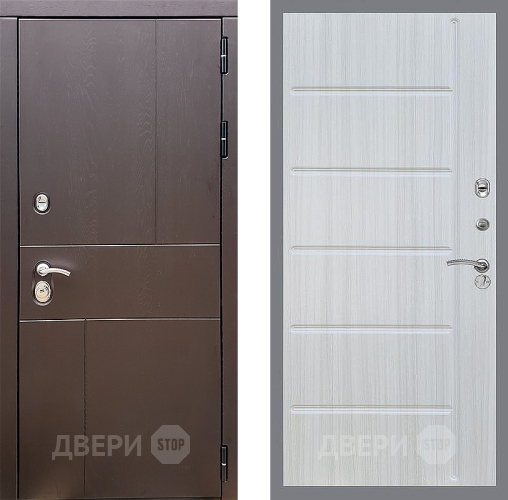 Дверь Стоп УРБАН ФЛ-102 Сандал белый в Химках