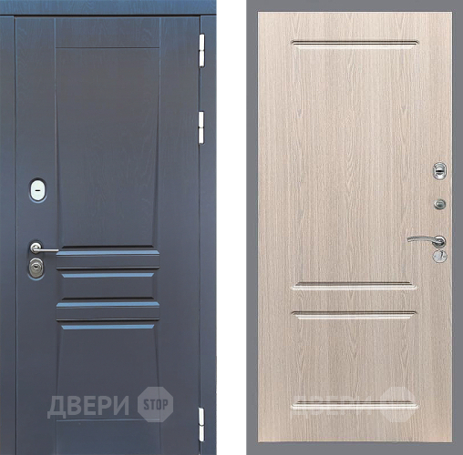 Дверь Стоп ПЛАТИНУМ ФЛ-117 Беленый дуб в Химках