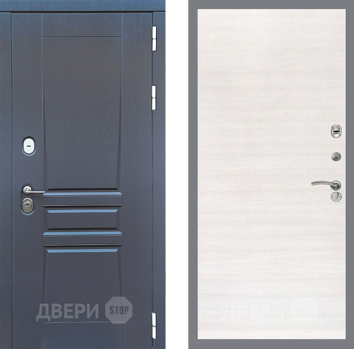 Дверь Стоп ПЛАТИНУМ Гладкая Акация светлая в Химках