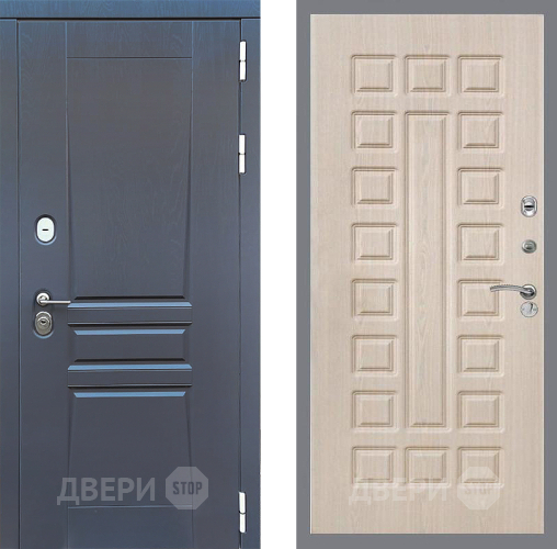 Дверь Стоп ПЛАТИНУМ ФЛ-183 Беленый дуб в Химках