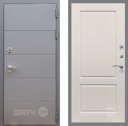 Входная металлическая Дверь Стоп АРТ ГРАФИТ ФЛ-117 Шампань в Химках