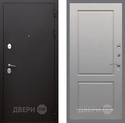 Входная металлическая Дверь Стоп КЛАССИК Шагрень ФЛ-117 Грей софт в Химках