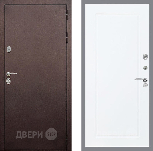 Входная металлическая Дверь Стоп КЛАССИК Медь ФЛ-119 Силк Сноу в Химках