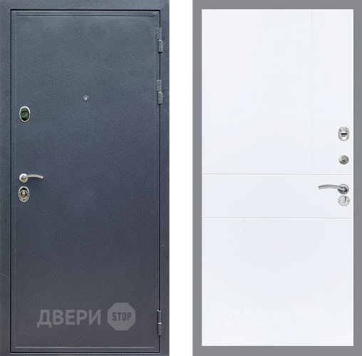 Дверь Стоп СИЛЬВЕР ФЛ-290 Силк Сноу в Химках