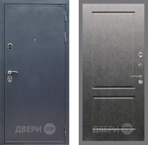 Входная металлическая Дверь Стоп СИЛЬВЕР ФЛ-117 Штукатурка графит в Химках