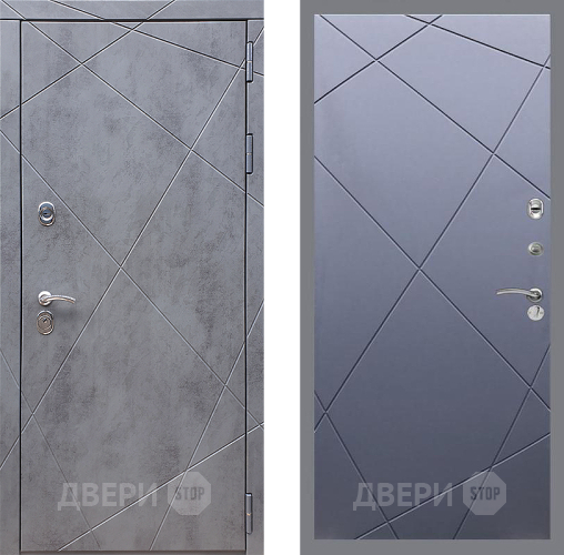 Дверь Стоп Лучи ФЛ-291 Силк титан в Химках