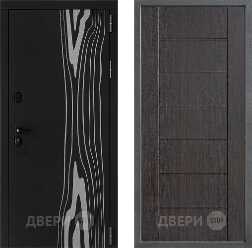 Дверь Дверной континент ДК-12 ФЛ-Лайн Венге в Химках