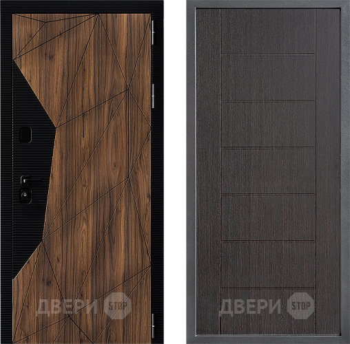 Дверь Дверной континент ДК-11 ФЛ-Лайн Венге в Химках