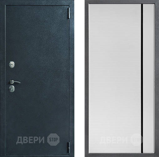 Дверь Дверной континент ДК-70 Дизайн ФЛ-757 Черное Стекло Софт милк в Химках