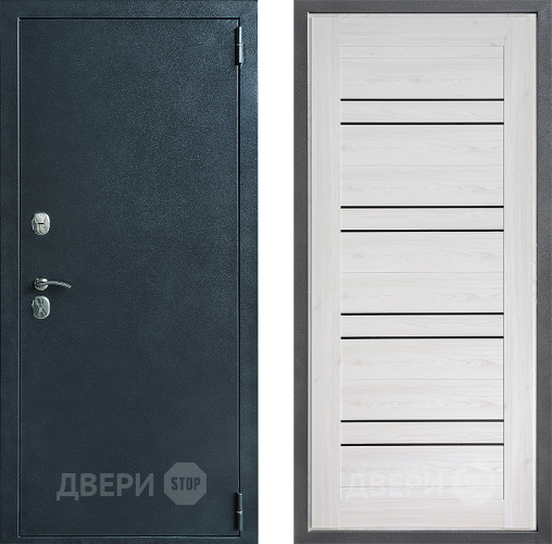 Входная металлическая Дверь Дверной континент ДК-70 Дизайн ФЛ-49 Сосна белая в Химках