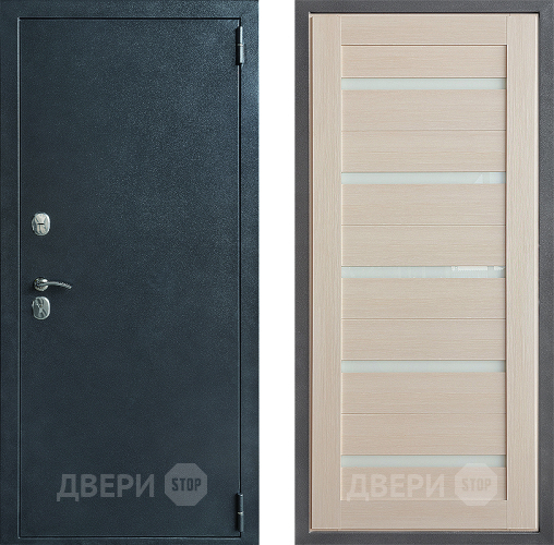 Входная металлическая Дверь Дверной континент ДК-70 Дизайн ФЛ-47 Лиственница белая в Химках