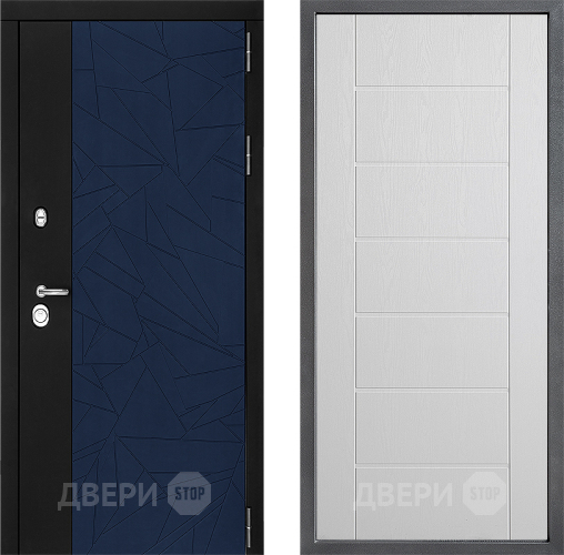 Дверь Дверной континент ДК-9 ФЛ-Лайн Белое дерево в Химках