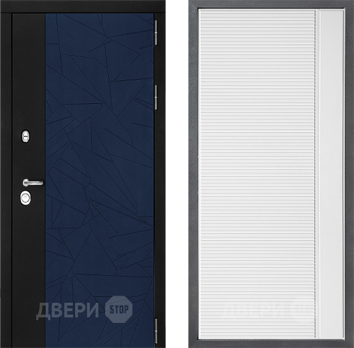 Дверь Дверной континент ДК-9 ФЛ-757 Белое Стекло Софт милк в Химках
