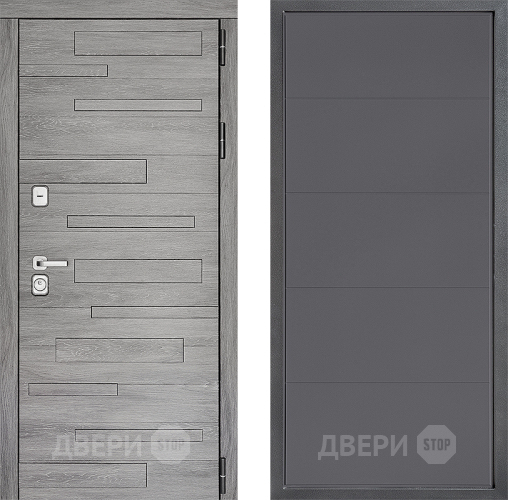 Дверь Дверной континент ДК-10 ФЛ-649 Графит софт в Химках