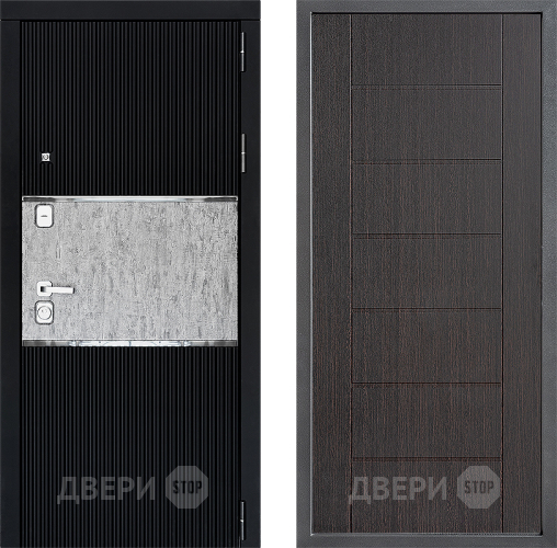 Дверь Дверной континент ДК-13 ФЛ-Лайн Венге в Химках
