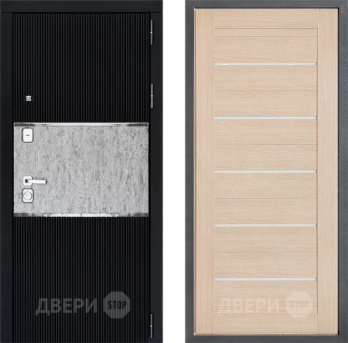 Входная металлическая Дверь Дверной континент ДК-13 ФЛ-46 Капучино в Химках