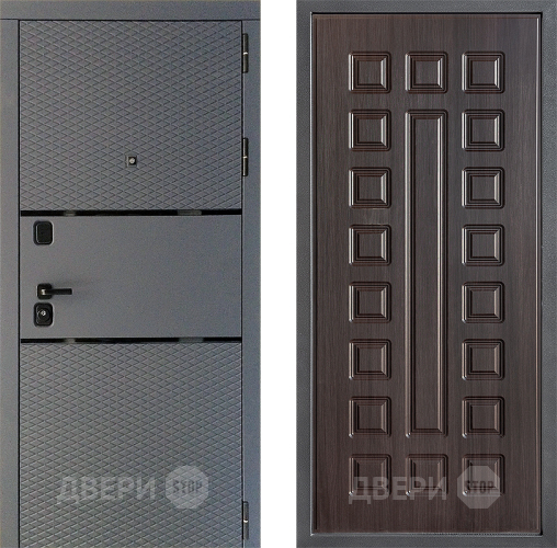 Входная металлическая Дверь Дверной континент Диамант Дизайн ФЛ-183 Венге в Химках