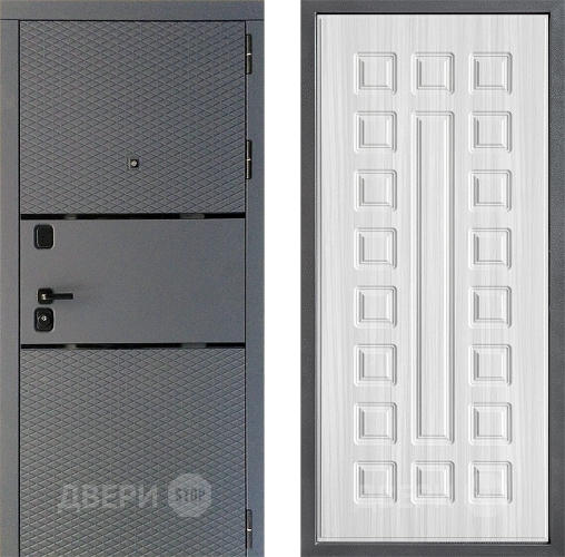 Входная металлическая Дверь Дверной континент Диамант Дизайн ФЛ-183 Сандал белый в Химках