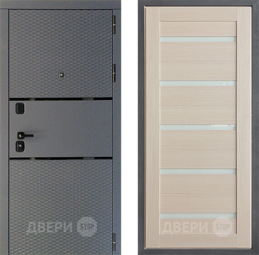 Дверь Дверной континент Диамант Дизайн ФЛ-47 Капучино в Химках