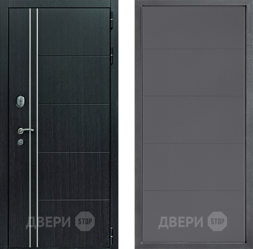 Дверь Дверной континент Теплолюкс Дизайн ФЛ-649 Графит софт в Химках