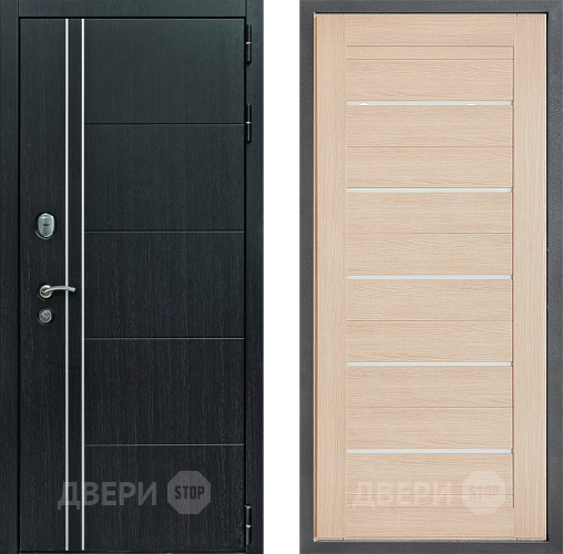 Дверь Дверной континент Теплолюкс Дизайн ФЛ-46 Капучино в Химках