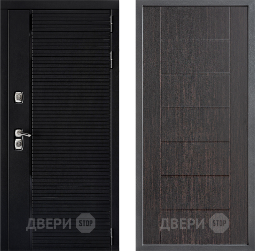 Дверь Дверной континент ДК-1 ФЛ-Лайн Венге в Химках