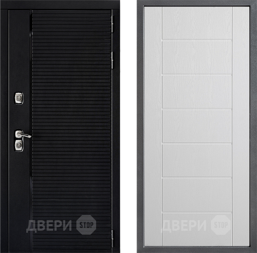 Дверь Дверной континент ДК-1 ФЛ-Лайн Белое дерево в Химках