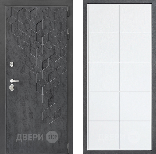 Дверь Дверной континент ДК-3/713 ФЛ-Кватро Белое дерево в Химках