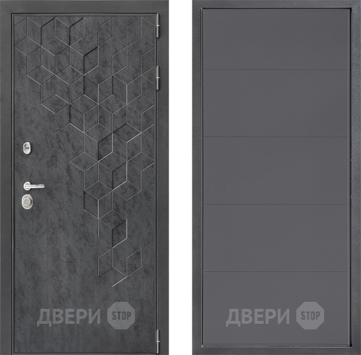 Дверь Дверной континент ДК-3/713 ФЛ-649 Графит софт в Химках