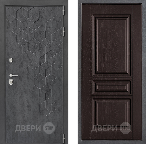 Дверь Дверной континент ДК-3/713 ФЛ-243 Дуб шоколадный в Химках