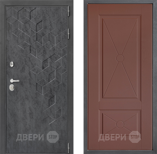 Дверь Дверной континент ДК-3/713 ФЛ-617 Ясень шоколадный в Химках