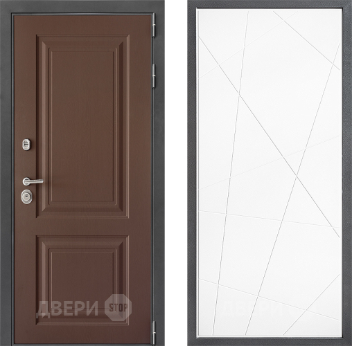 Дверь Дверной континент ДК-3/729 ФЛ-655 Белый софт в Химках