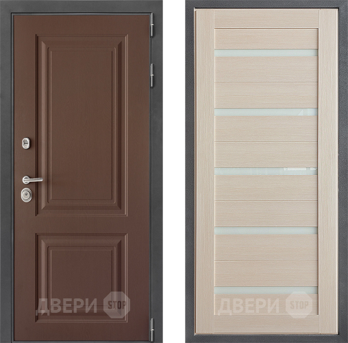 Дверь Дверной континент ДК-3/729 ФЛ-47 Лиственница белая в Химках