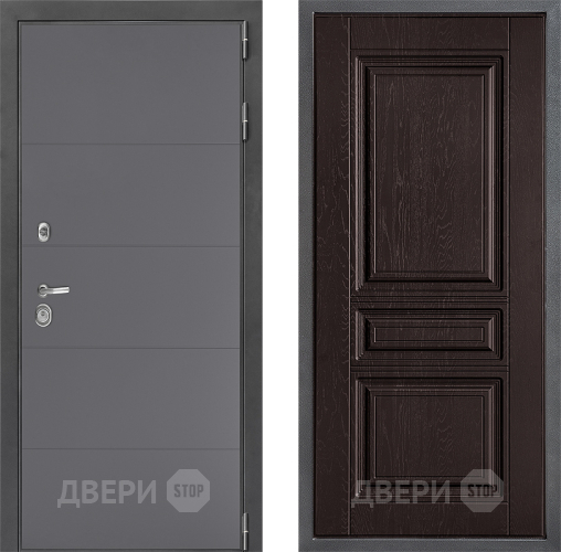 Дверь Дверной континент ДК-3/649 ФЛ-243 Дуб шоколадный в Химках