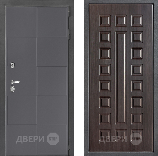 Входная металлическая Дверь Дверной континент ДК-3/606 ФЛ-183 Венге в Химках