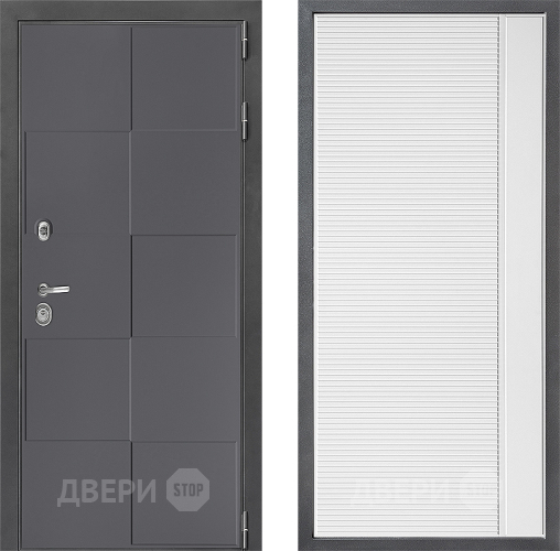Дверь Дверной континент ДК-3/606 ФЛ-757 Белое Стекло Софт милк в Химках