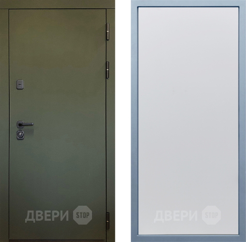 Входная металлическая Дверь Дива МД-61 Н-1 Белый в Химках