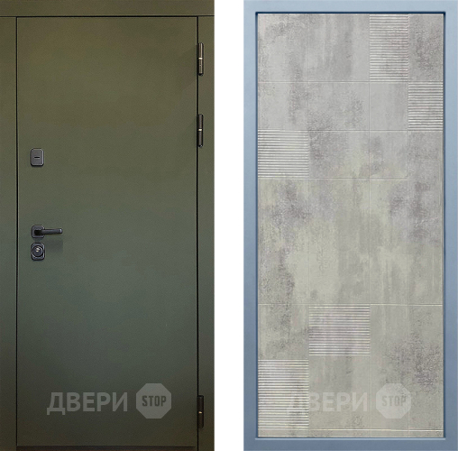 Дверь Дива МД-61 Д-4 Бетон темный в Химках