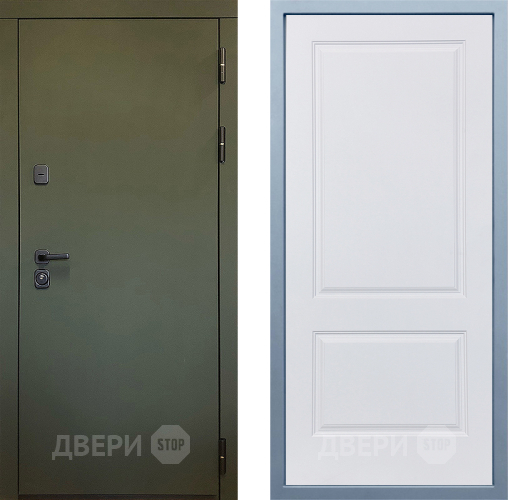 Дверь Дива МД-61 Д-7 Белый в Химках