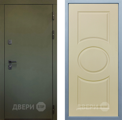 Входная металлическая Дверь Дива МД-61 Д-8 Шампань в Химках