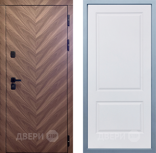 Входная металлическая Дверь Дива МД-98 Д-7 Белый в Химках