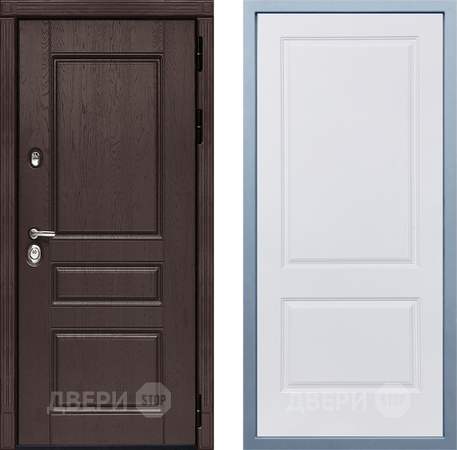 Дверь Дива МД-90 Д-7 Белый в Химках
