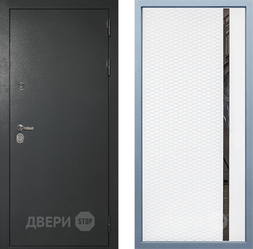 Дверь Дива МД-40 Титан МХ-47 Белый матовый в Химках