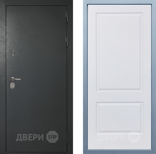 Дверь Дива МД-40 Титан Д-7 Белый в Химках
